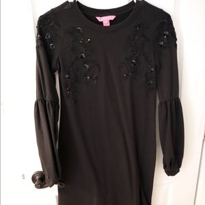Lilly Pulitzer Long Sleeve Embellished Dress